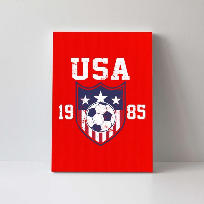 USA Soccer Team 1985 Canvas