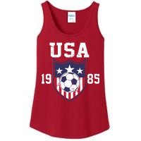 USA Soccer Team 1985 Ladies Essential Tank