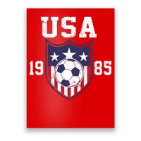 USA Soccer Team 1985 Poster