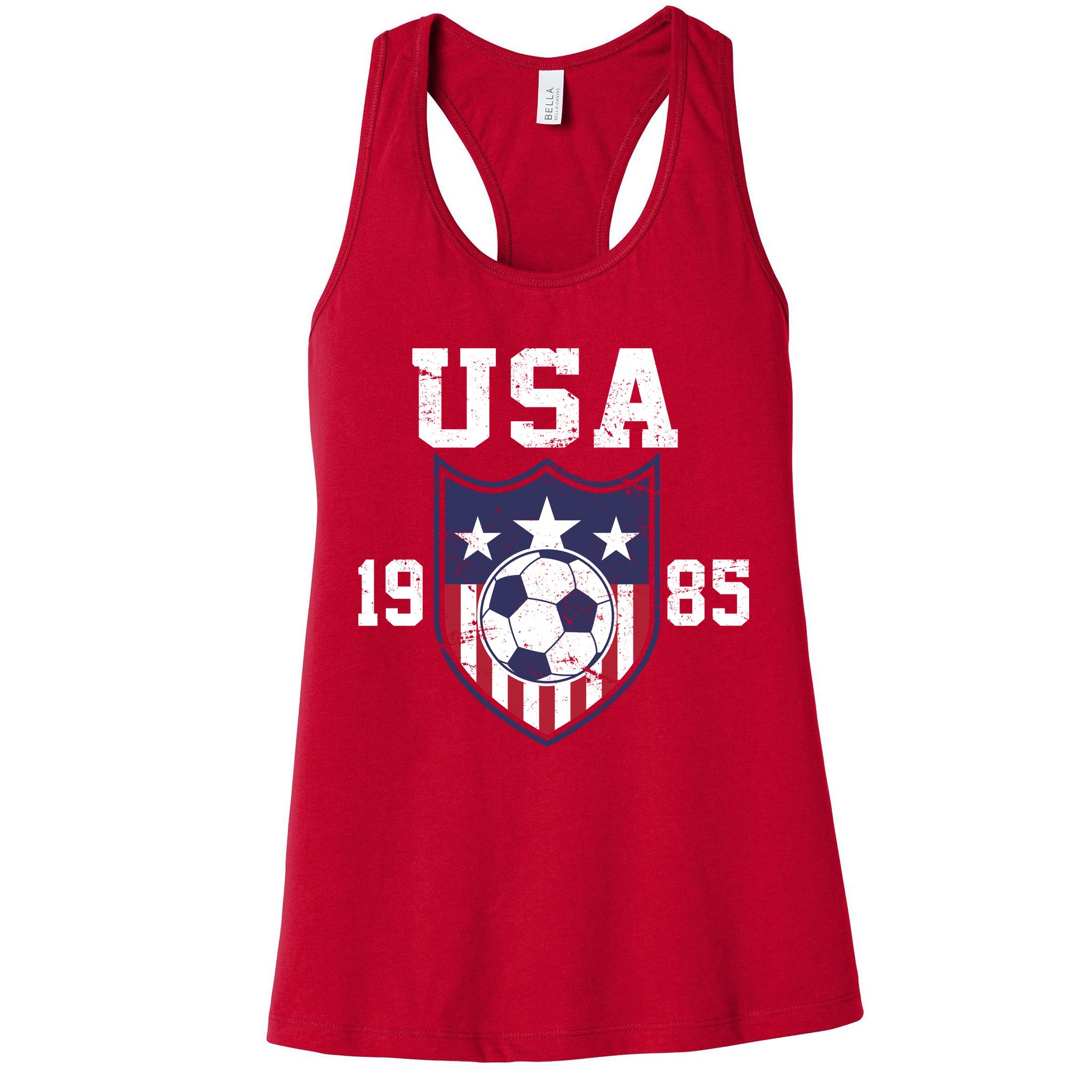 USA Soccer Team 1985 Womens Tank Top