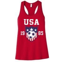 USA Soccer Team 1985 Women's Racerback Tank