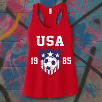 USA Soccer Team 1985 Womens Tank Top