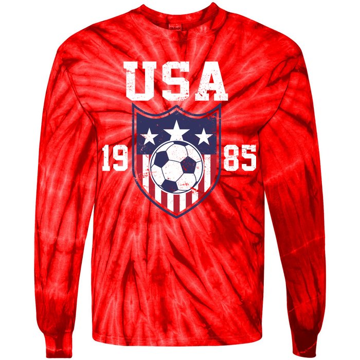 USA Soccer Team 1985 Tie-Dye Long Sleeve Shirt