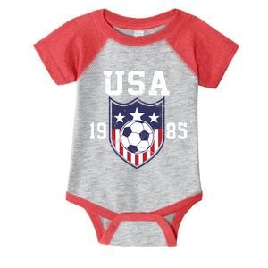 USA Soccer Team 1985 Infant Baby Jersey Bodysuit