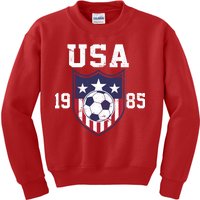 USA Soccer Team 1985 Kids Sweatshirt