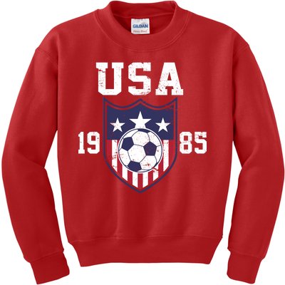 USA Soccer Team 1985 Kids Sweatshirt