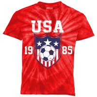 USA Soccer Team 1985 Kids Tie-Dye T-Shirt