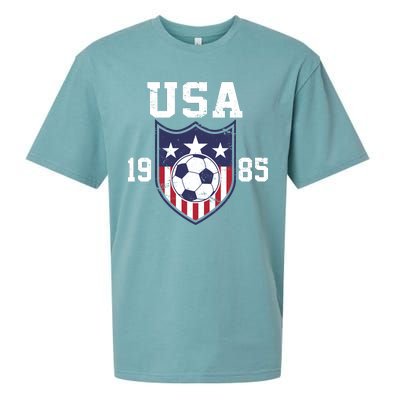 USA Soccer Team 1985 Sueded Cloud Jersey T-Shirt