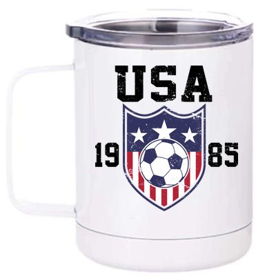 USA Soccer Team 1985 12 oz Stainless Steel Tumbler Cup