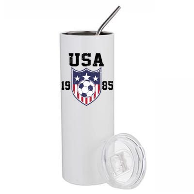 USA Soccer Team 1985 Stainless Steel Tumbler