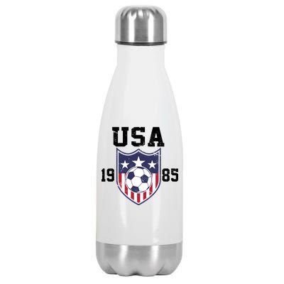 USA Soccer Team 1985 Stainless Steel Insulated Water Bottle