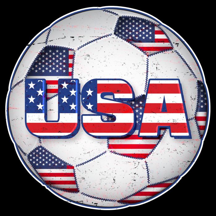 USA Soccer Team Ball Bucket Hat
