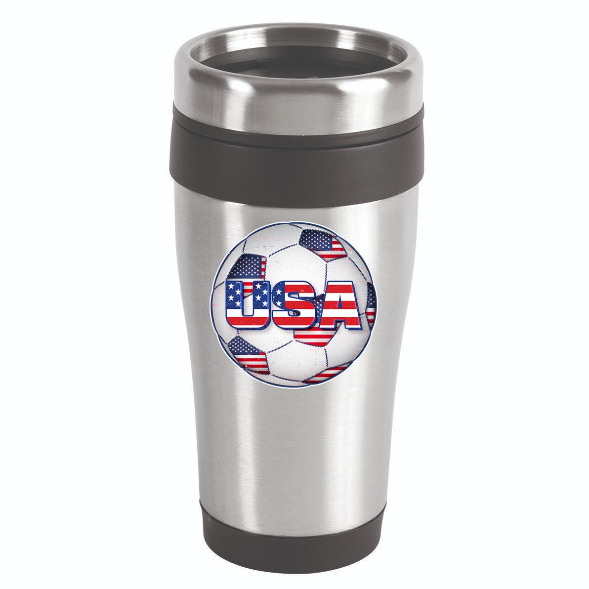 USA Soccer Team Ball 16oz Travel Tumbler