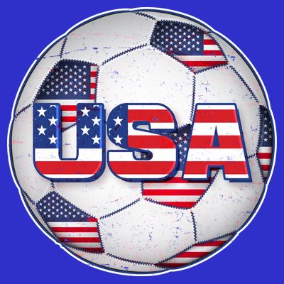 USA Soccer Team Ball T-Shirt