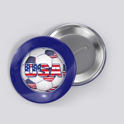 USA Soccer Team Ball Button