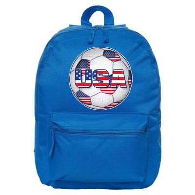 USA Soccer Team Ball 16 in Basic Backpack