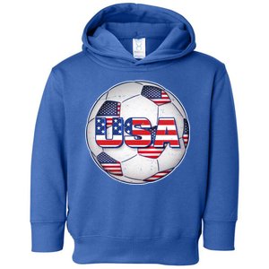 USA Soccer Team Ball Toddler Hoodie