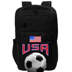 USA Soccer United States of America Flag Impact Tech Backpack