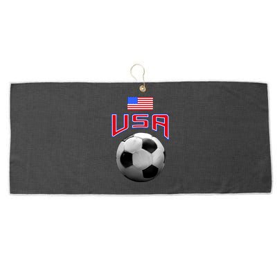 USA Soccer United States of America Flag Large Microfiber Waffle Golf Towel