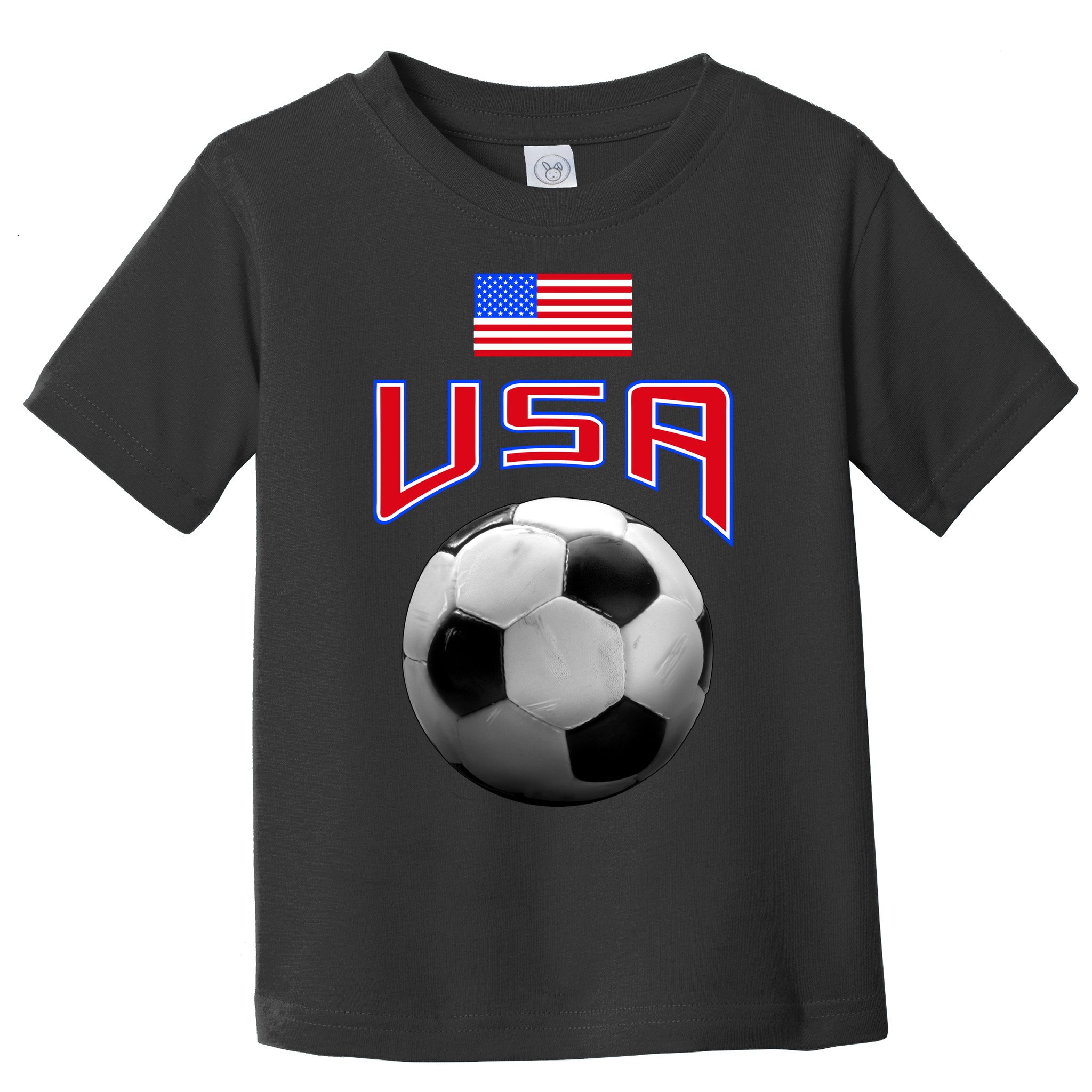 USA Soccer United States of America Flag Toddler T-Shirt