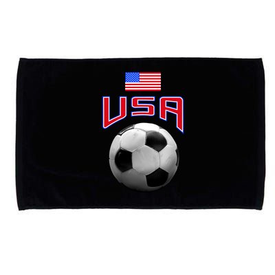 USA Soccer United States of America Flag Microfiber Hand Towel