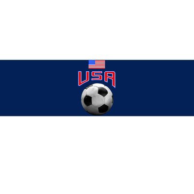 USA Soccer United States of America Flag Bumper Sticker