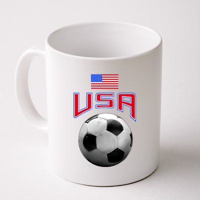 USA Soccer United States of America Flag Coffee Mug