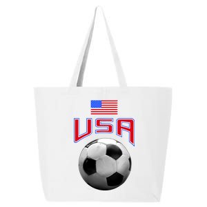 USA Soccer United States of America Flag 25L Jumbo Tote