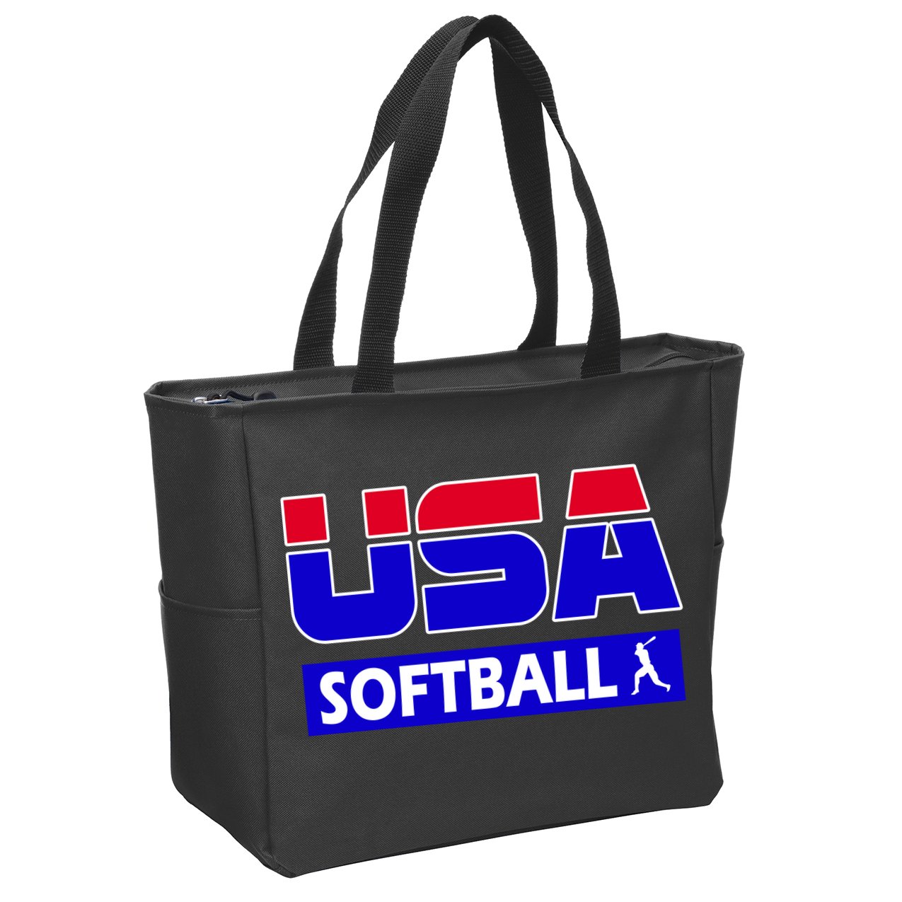USA Softball Olympics Team Zip Tote Bag