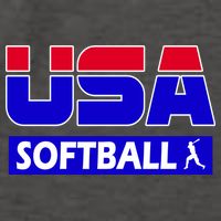 USA Softball Olympics Team Vector Backpack