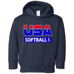 USA Softball Olympics Team Toddler Hoodie