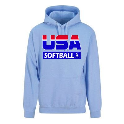 USA Softball Olympics Team Unisex Surf Hoodie