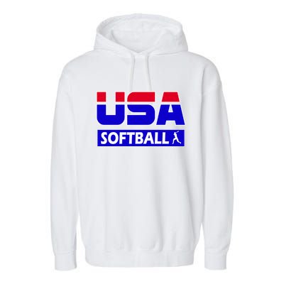 USA Softball Olympics Team Garment-Dyed Fleece Hoodie