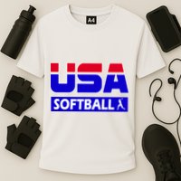 USA Softball Olympics Team Cooling Performance Crew T-Shirt