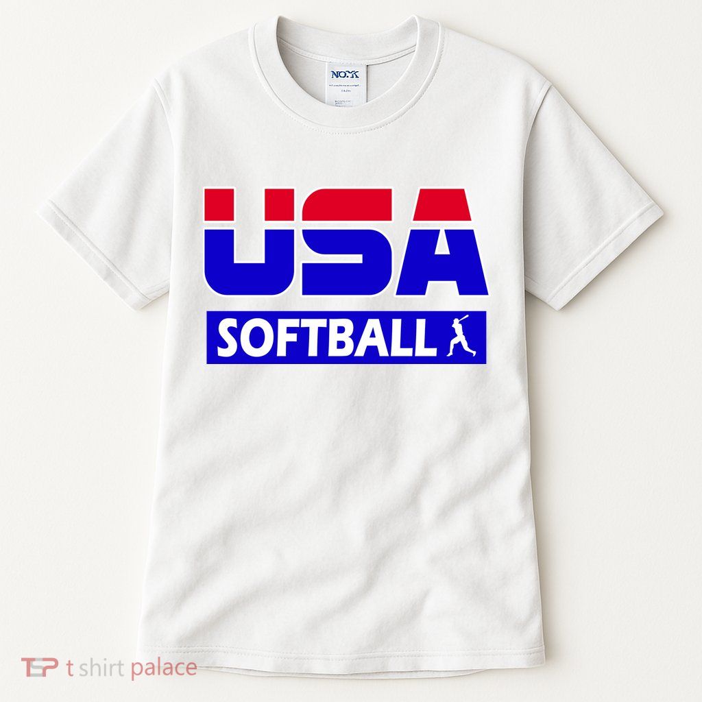 USA Softball Olympics Team Tall T-Shirt