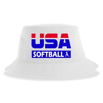 USA Softball Olympics Team Sustainable Bucket Hat