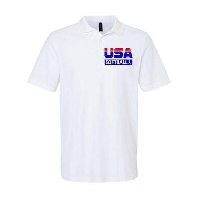 USA Softball Olympics Team Softstyle Adult Sport Polo