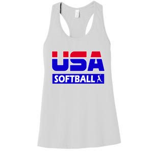 USA Softball Olympics Team Women's Racerback Tank