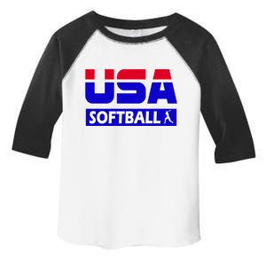 USA Softball Olympics Team Toddler Fine Jersey T-Shirt