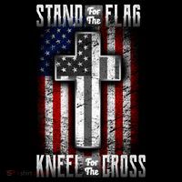 USA Stand For The Flag And Kneel For The Cross Hoodie