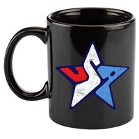 USA Star Logo 11oz C Handle Ceramic Mug