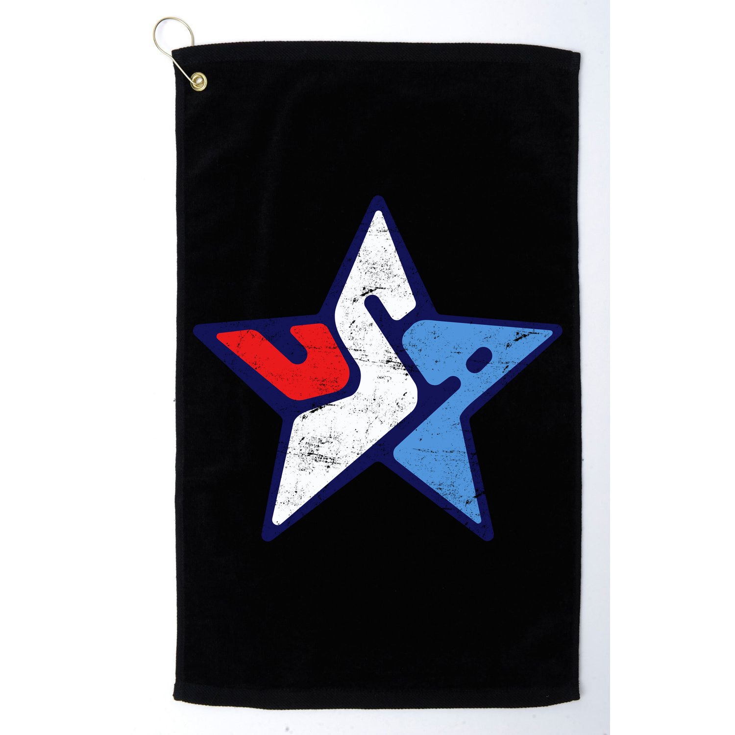 USA Star Logo Golf Towel