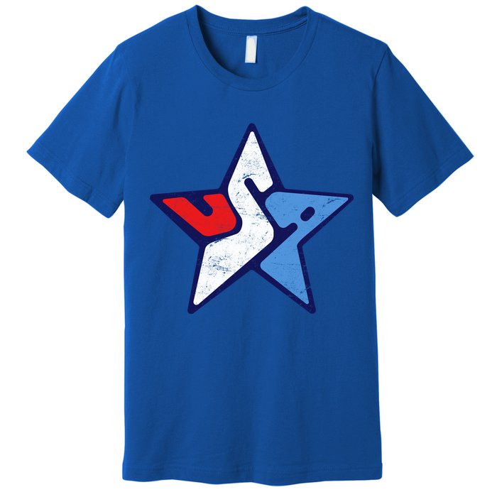 USA Star Logo Premium T-Shirt