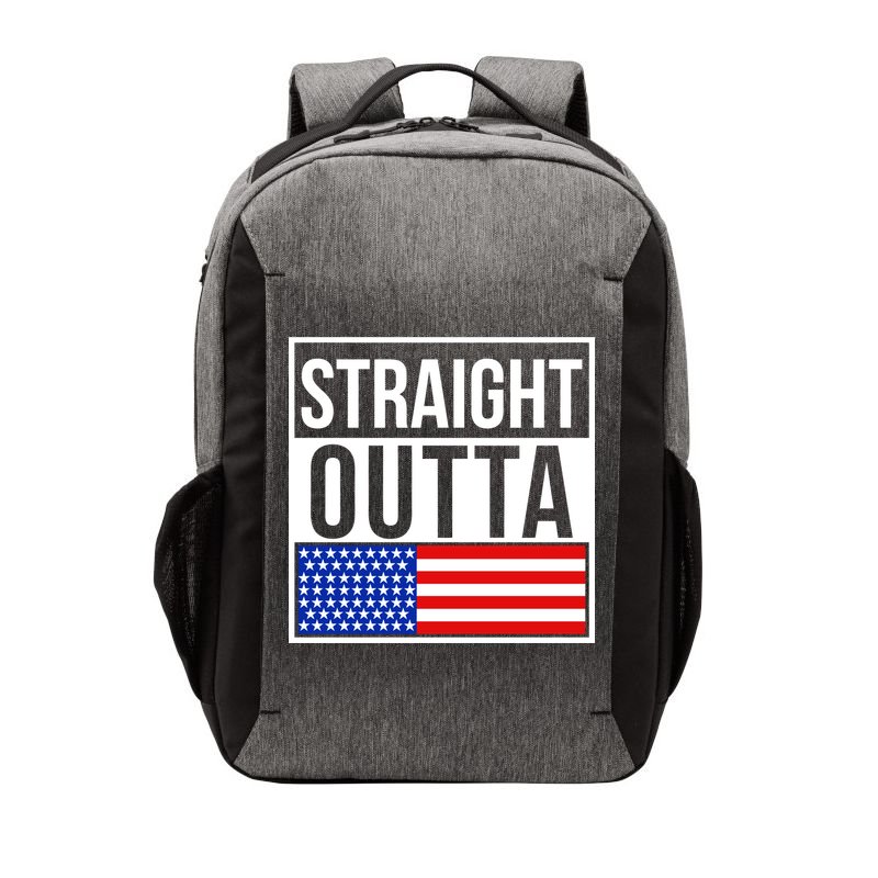 USA Straight Outta United States of America 4th of July Vector Backpack