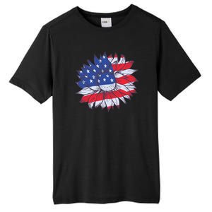 USA Sunflower Tall Fusion ChromaSoft Performance T-Shirt