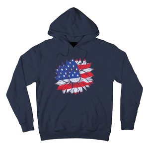 USA Sunflower Hoodie