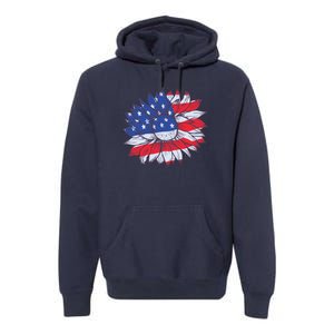 USA Sunflower Premium Hoodie