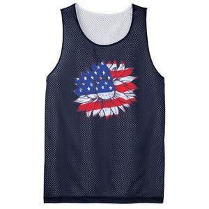 USA Sunflower Mesh Reversible Basketball Jersey Tank