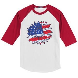 USA Sunflower Kids Colorblock Raglan Jersey