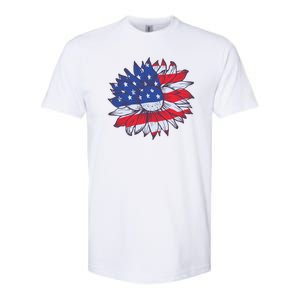 USA Sunflower Softstyle CVC T-Shirt